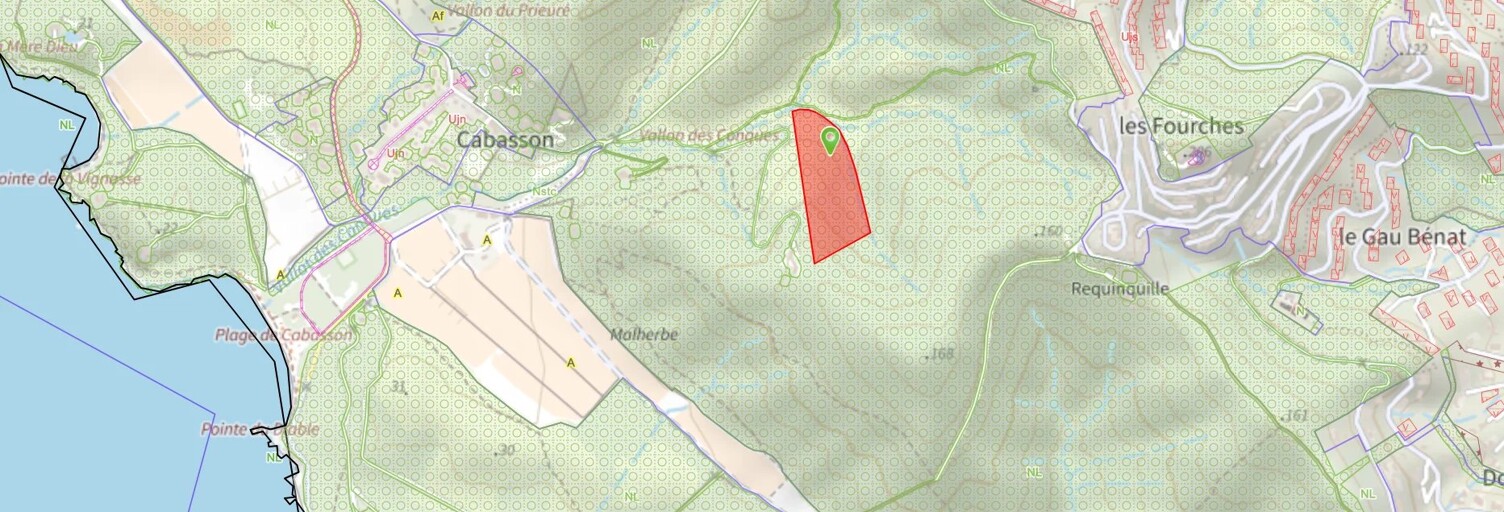 Terrain  33440 m² à vendre à Bormes-les-Mimosas (83230)