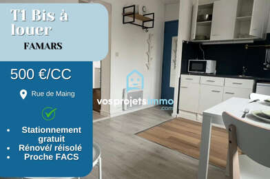 Appartement 1 pièces 495 €
