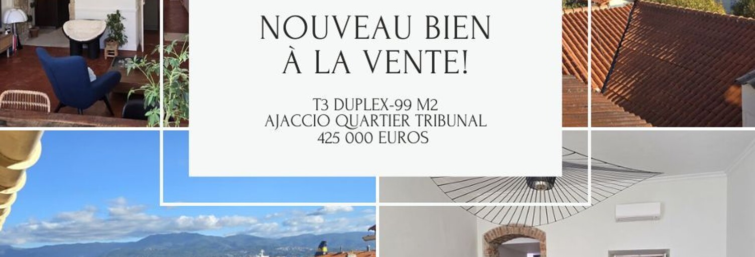 Appartement 3 Pièces 99 m² à vendre à Ajaccio (20000)