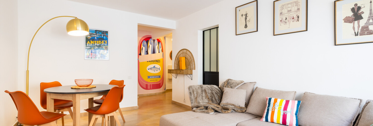 Appartement 2 Pièces 56 m² à vendre à Antibes (06600)