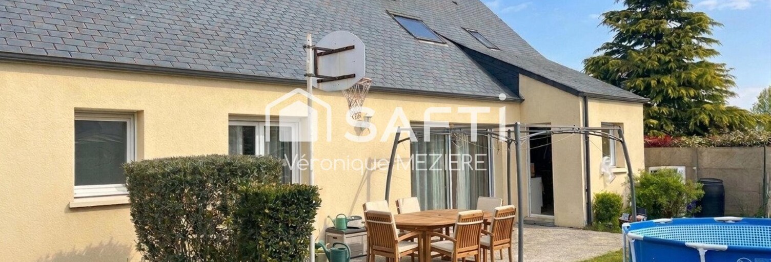 Maison 7 Pièces 183 m² à vendre à Loire-Authion (49800)