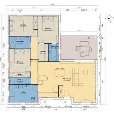 Maison 4 pièces 328000 €
