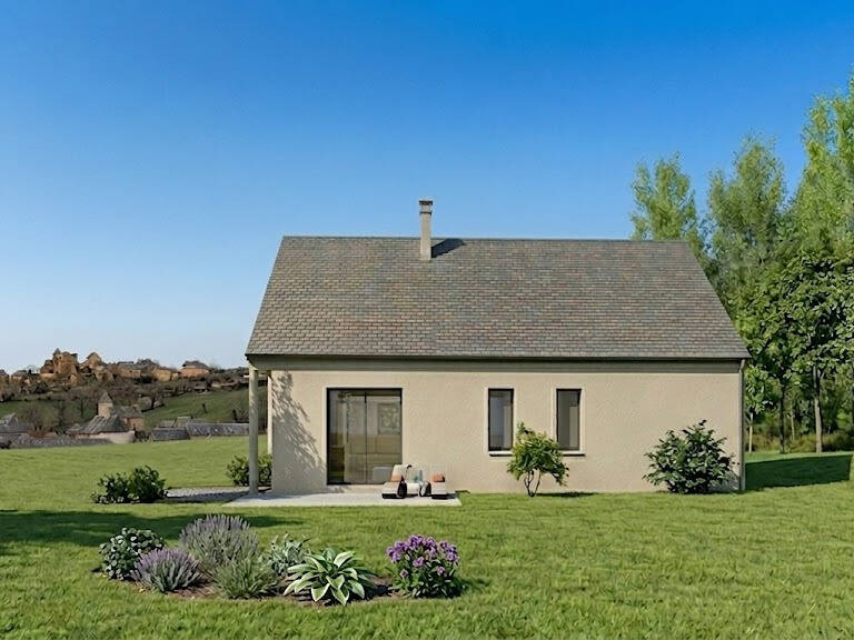 TERRAIN CONSTRUCTIBLE - 1 200m2 - GABRIAC — photo 1
