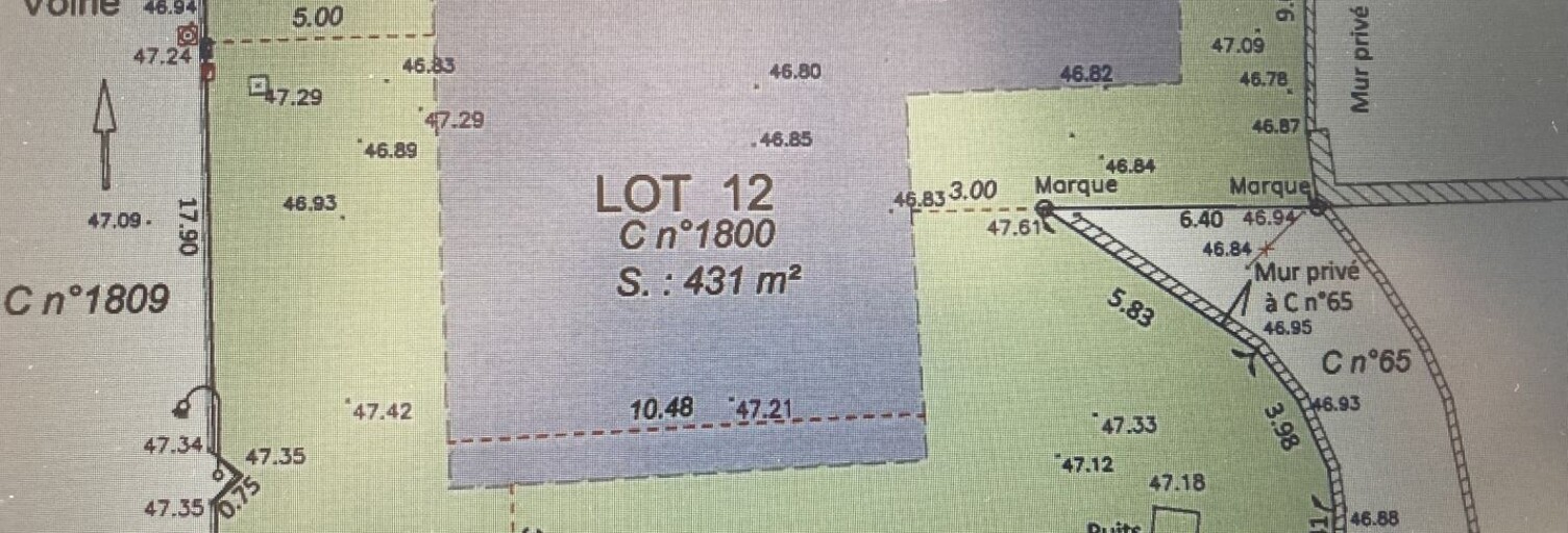 Terrain  140 m² à vendre à Roquefort-des-Corbières (11540)