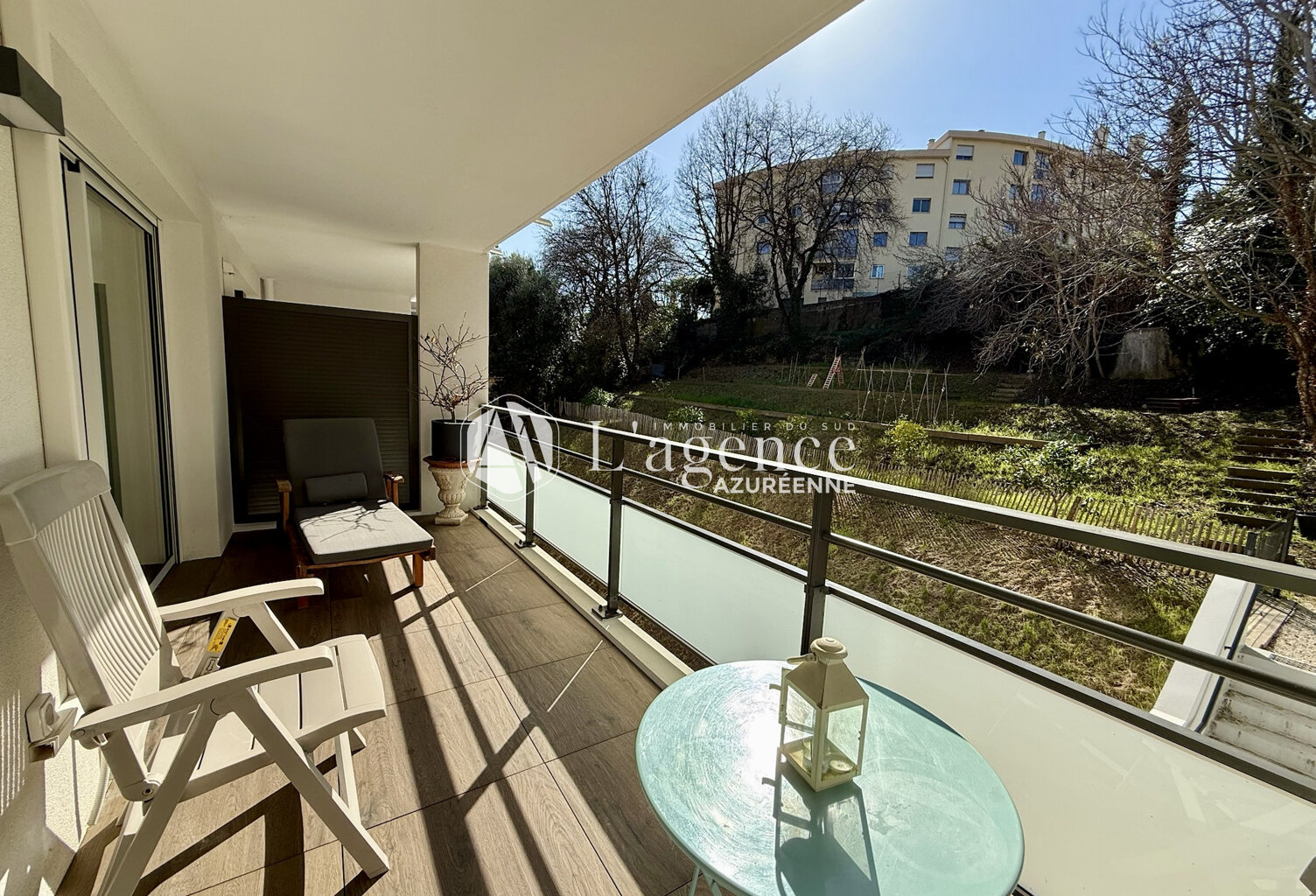 EXCLUSIVITÉ - CAGNES SUR MER - VAL FLEURI - 3 PIÈCES  - TERR — photo 1