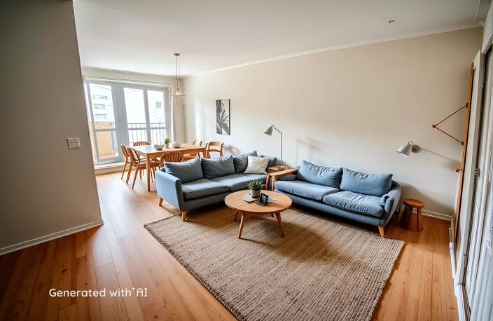 Appartement T3 – Emplacement privilégié – Vue panoramique – Double terrasse — photo 3