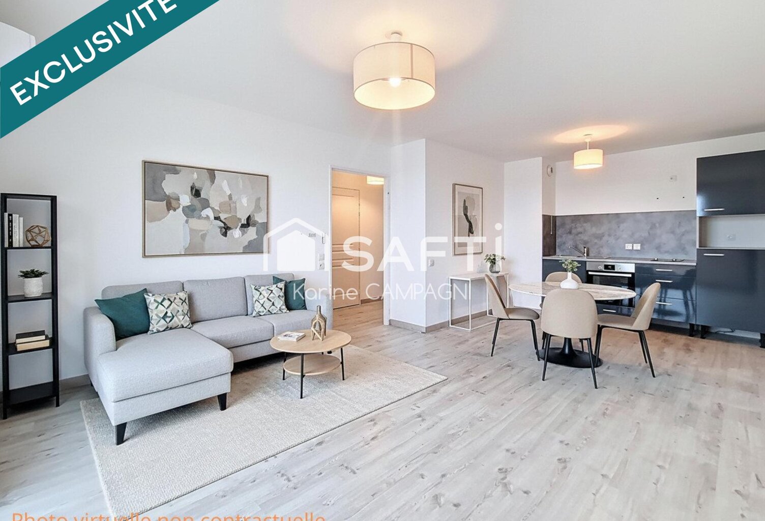 T2 de 52m²+ parking+balcon à Cavaillon — photo 1