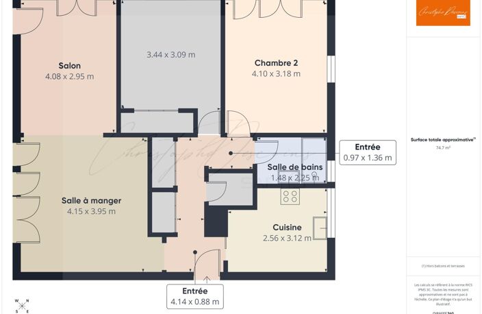 Appartement Vue imprenable sur la Mayenne — photo 4