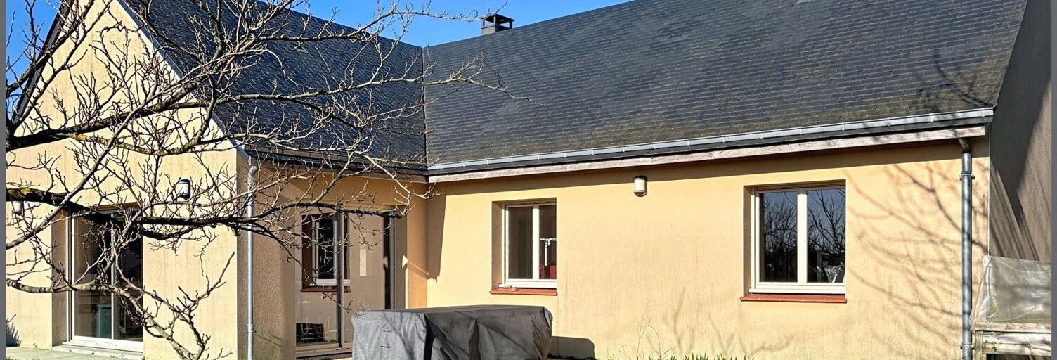 Maison 4 Pièces 107 m² à vendre à Saint-Martin-du-Limet (53800)