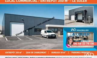 Commerce  350 m² à louer à Le Soler (66270)