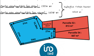 Terrain  3032 m² à vendre à Morville-sur-Seille (54700)