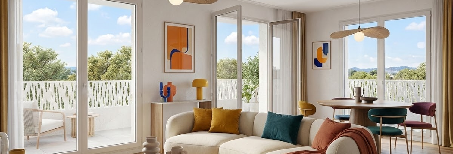 Appartement neuf T3, T4 Pièce 65 à 76 m² à vendre à La Seyne-sur-Mer (83500)