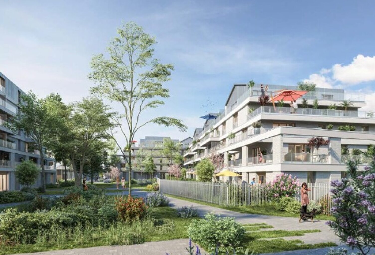 Marcq-en-Baroeul Superbe T5 au dernier étage avec terrasse et double garage — photo 1