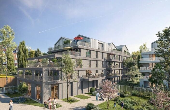 Marcq-en-Baroeul Superbe T5 au dernier étage avec terrasse et double garage — photo 3