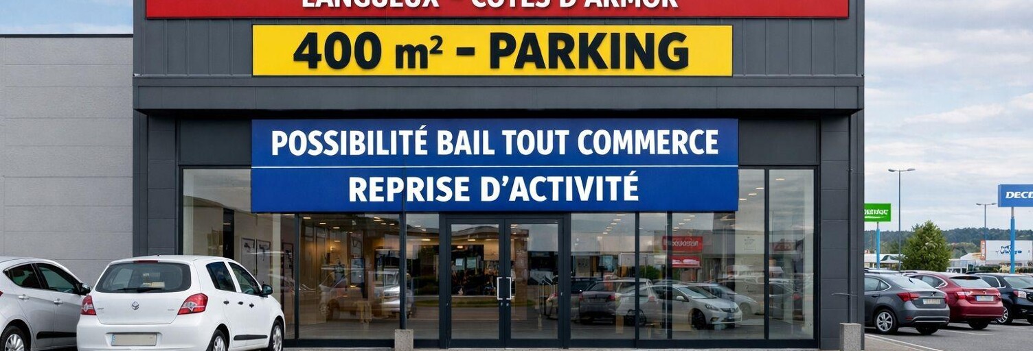 Commerce  400 m² à vendre à Langueux (22360)