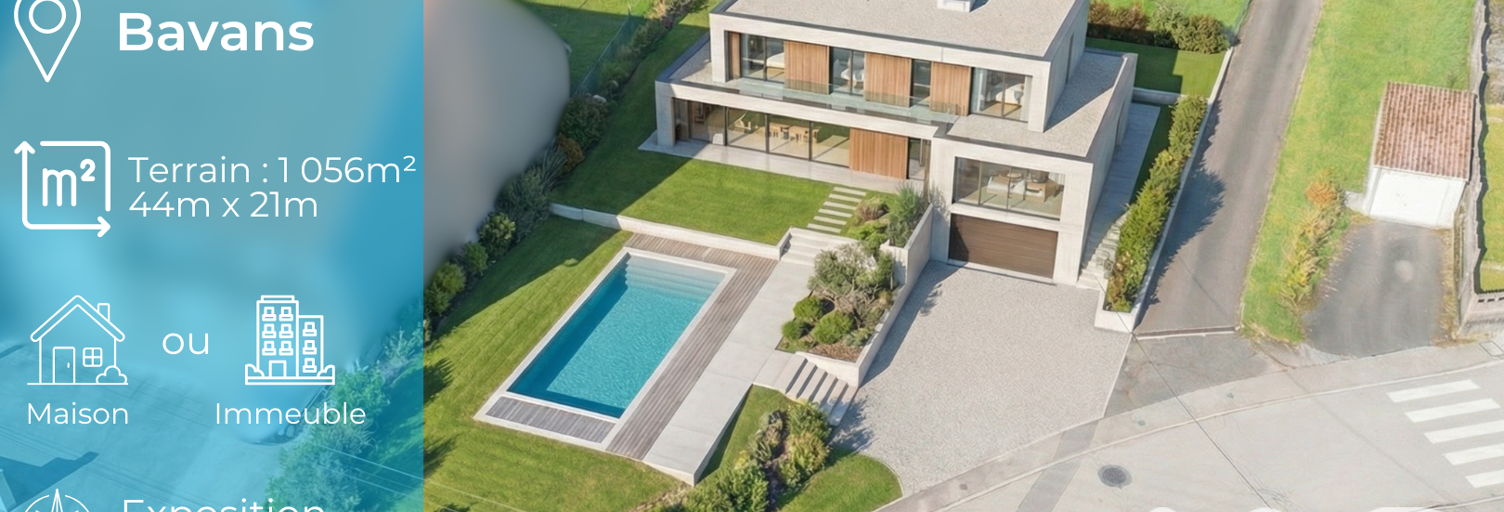 Terrain  1056 m² à vendre à Bavans (25550)