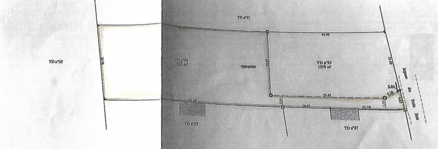 Terrain  1932 m² à vendre à Soucy (89100)