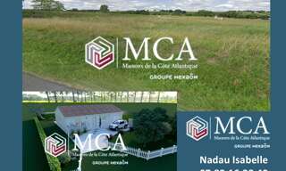 Terrain  1335 m² à vendre à Saint-Aubin-de-Blaye (33820)