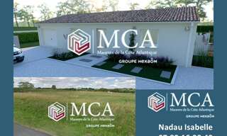 Terrain  1335 m² à vendre à Saint-Aubin-de-Blaye (33820)