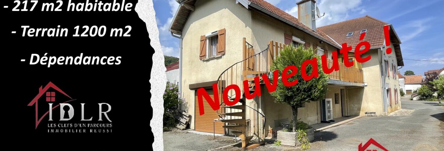 Maison 9 Pièces 217 m² à vendre à Anteuil (25340)