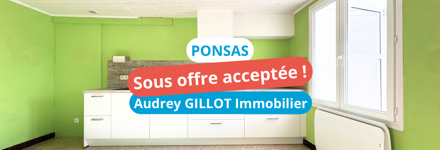 Maison 3 Pièces 71 m² à vendre à Ponsas (26240)