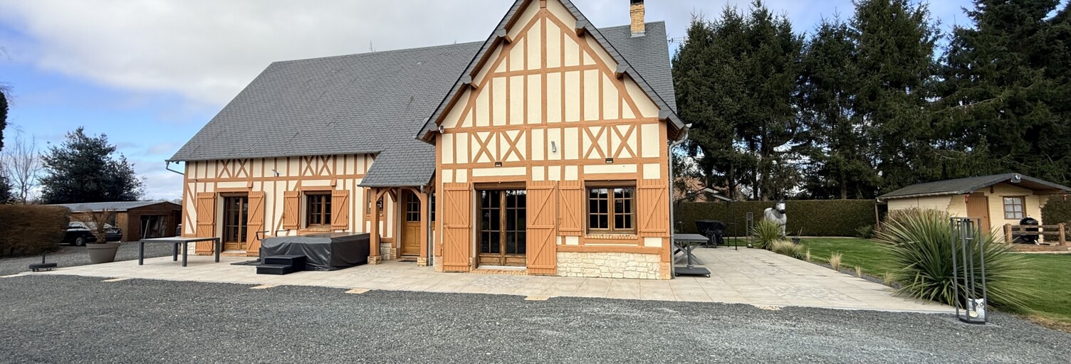 Maison 4 Pièces 118 m² à vendre à Flancourt-Crescy-en-Roumois (27310)