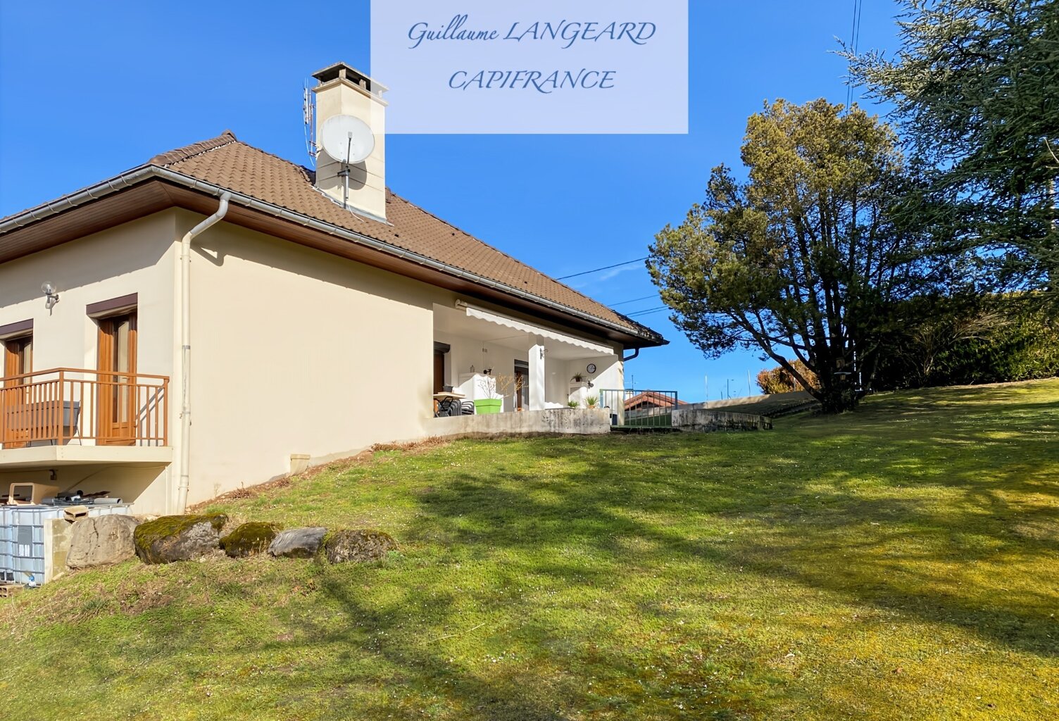 BÉARD-GÉOVREISSIAT - MAISON DE 150M2 - 6 CHAMBRES - 2200 M2 DE TERRAIN — photo 1