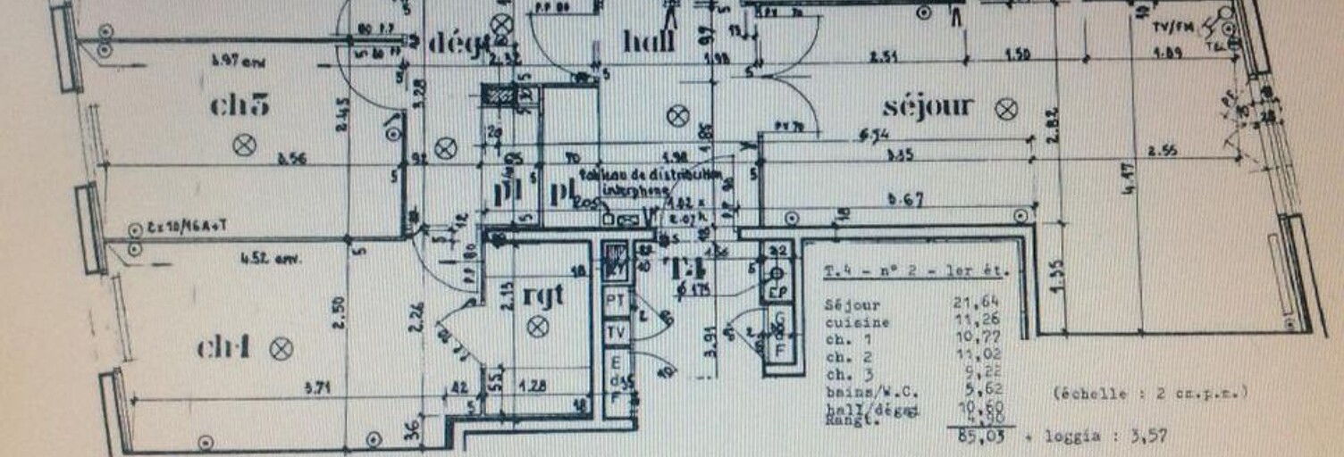 Appartement 4 Pièces 85 m² à louer à Lyon 8 (69008)