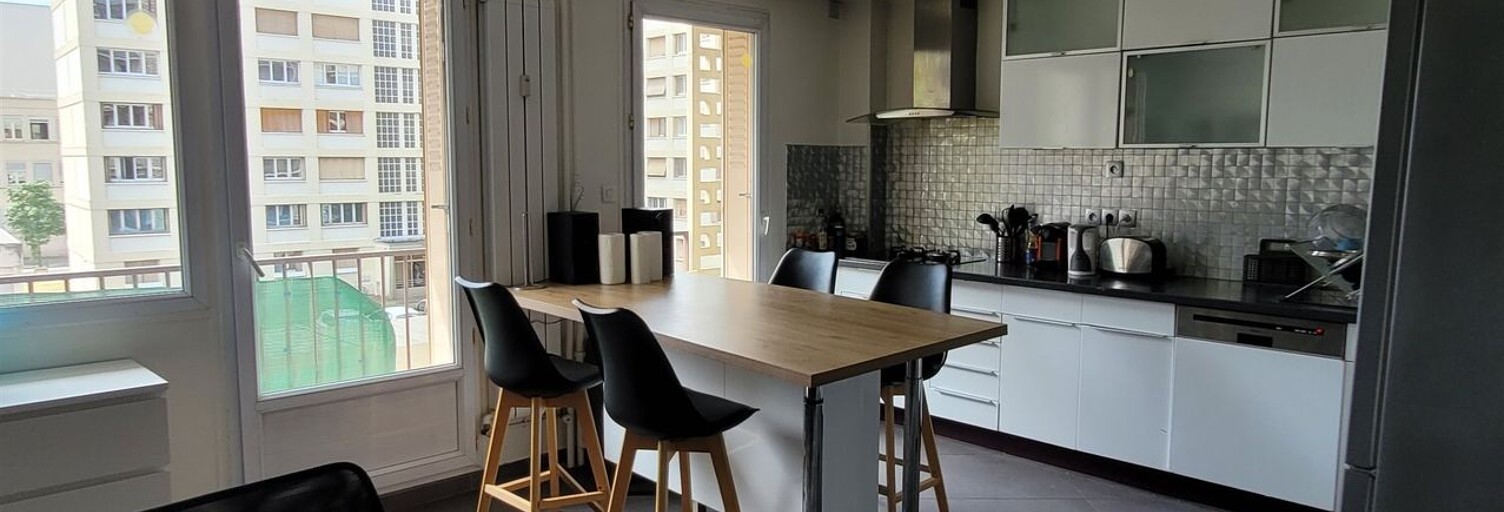 Appartement 5 Pièces 82 m² à louer à Villeurbanne (69100)