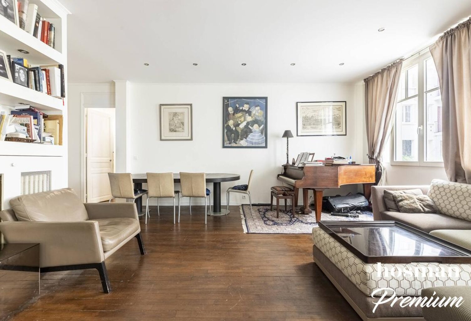 Bel appartement familial - 136 m² avec 2 caves et parking - Rue Michel Ange, Paris 16ème — photo 1