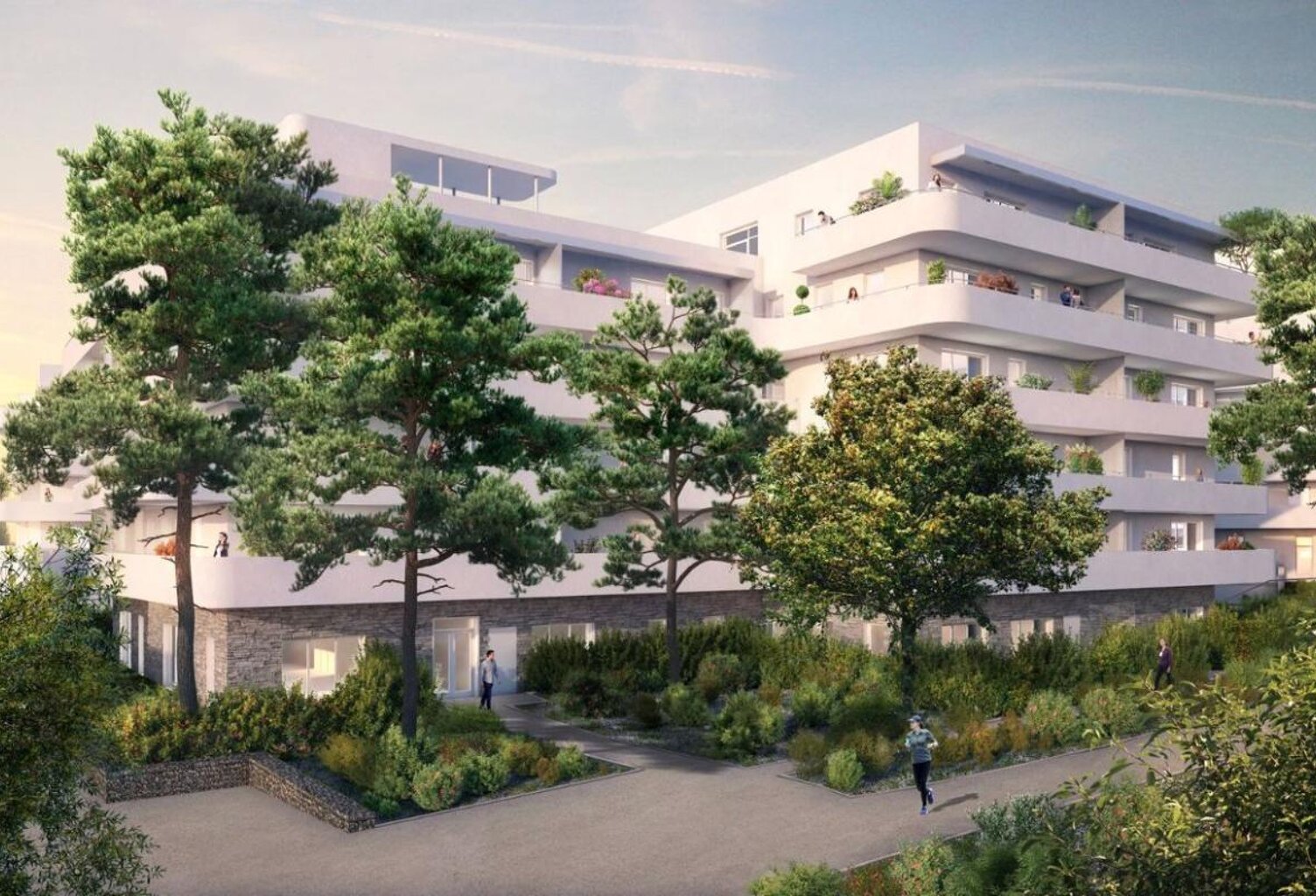 APPARTEMENT NEUF TYPE 5 106 M2 AVEC DOUBLE PARKING - TERRASSE ET REZ-DE-JARDIN — photo 1