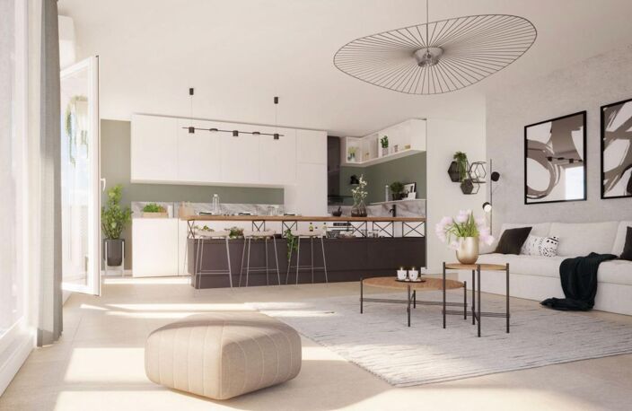 APPARTEMENT NEUF TYPE 5 106 M2 AVEC DOUBLE PARKING - TERRASSE ET REZ-DE-JARDIN — photo 3