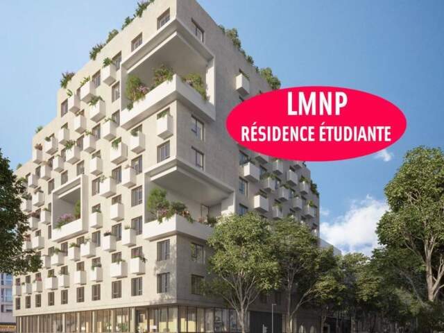 STUDIO A VENDRE DANS RESIDENCE ÉTUDIANTE NEUVE ELIGIBLE STATUT LMP/LMNP — photo du bien
