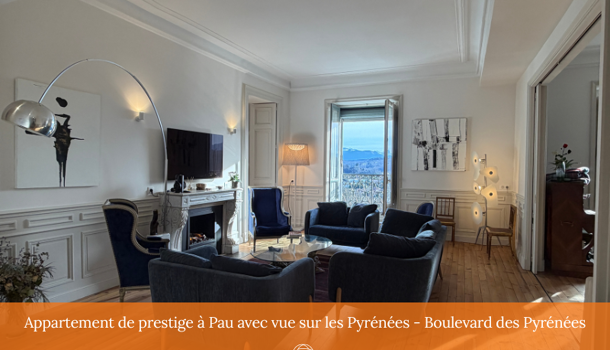 Appartement 4 pièces  à vendre Pau 64000