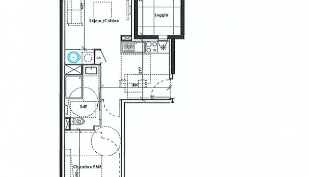 Appartement 2 pièces  à louer Perpignan 66000