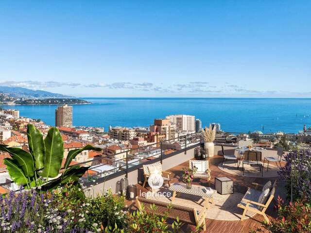 Beausoleil - 4 Pièces - Vue Mer - Balcons — photo du bien
