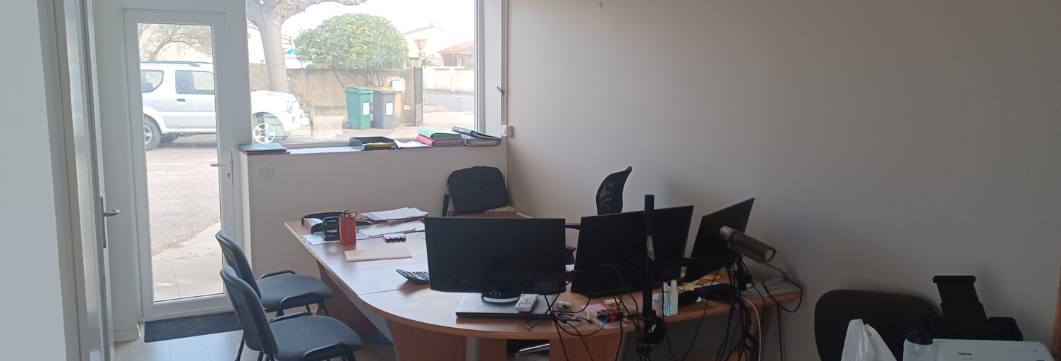 Bureau 4 Pièces 80 m² à louer à Sauvian (34410)