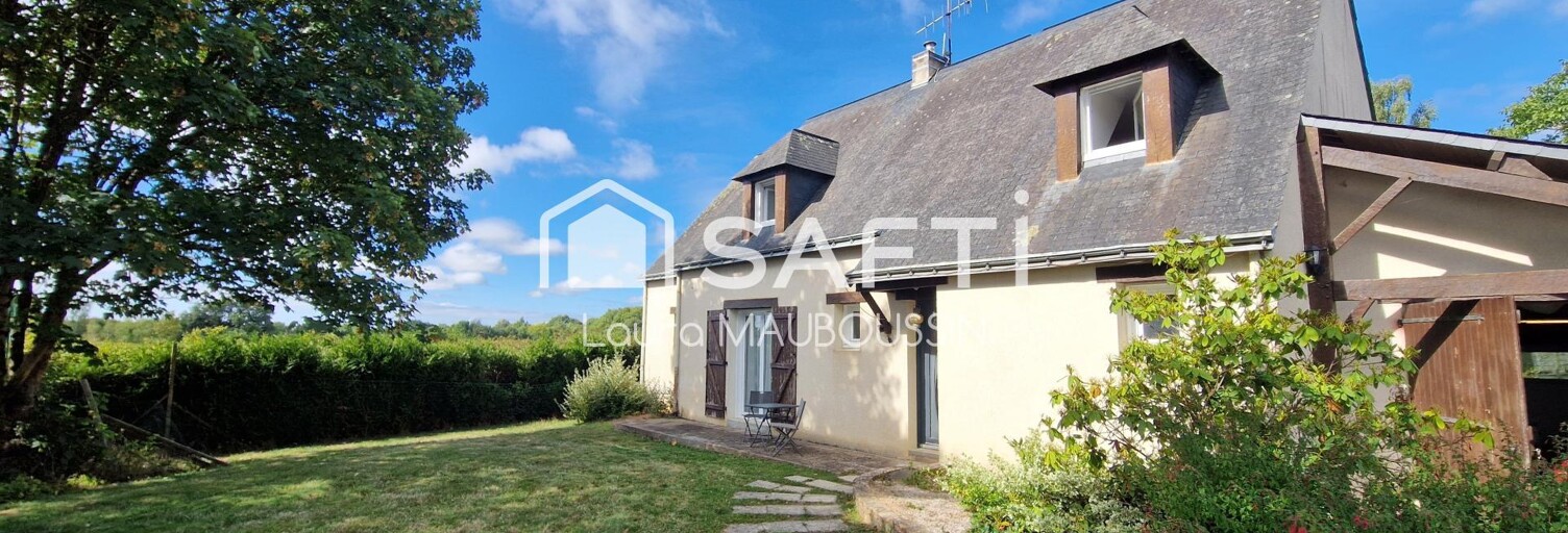 Maison 6 Pièces 143 m² à vendre à Vallons-de-l'Erdre (44540)