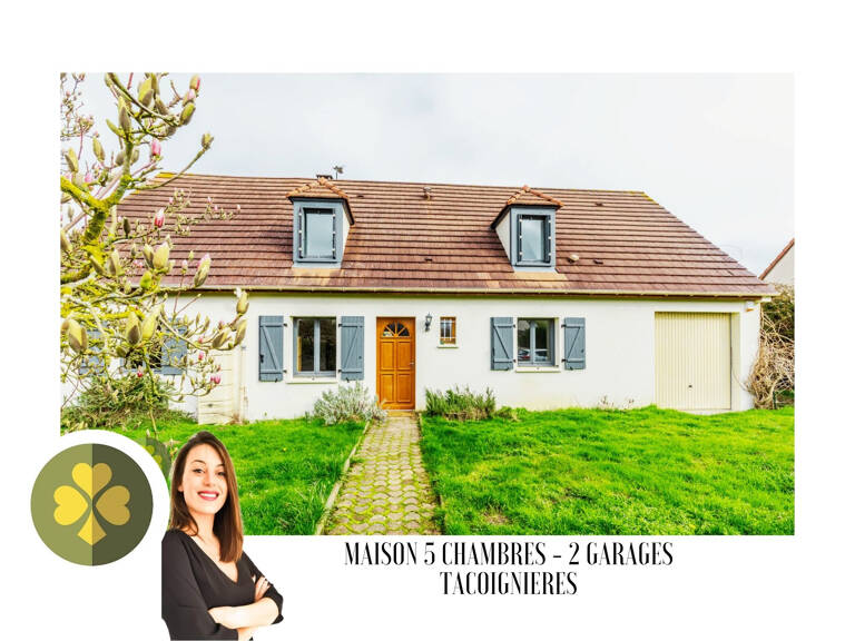 à vendre + Maison plain pied + Yvelines 78 + 5 chambres + Ta — photo 1