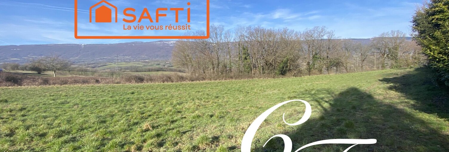 Terrain  4000 m² à vendre à Saint-Germain-sur-Rhône (74910)
