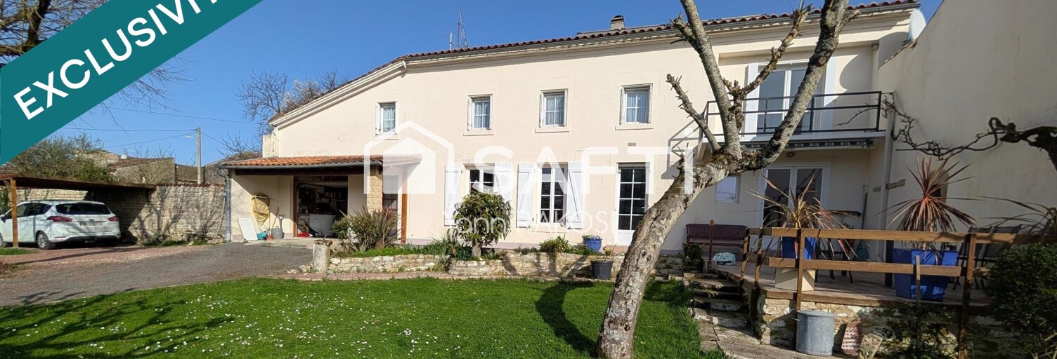 Maison 5 Pièces 154 m² à vendre à Aulnay (17470)
