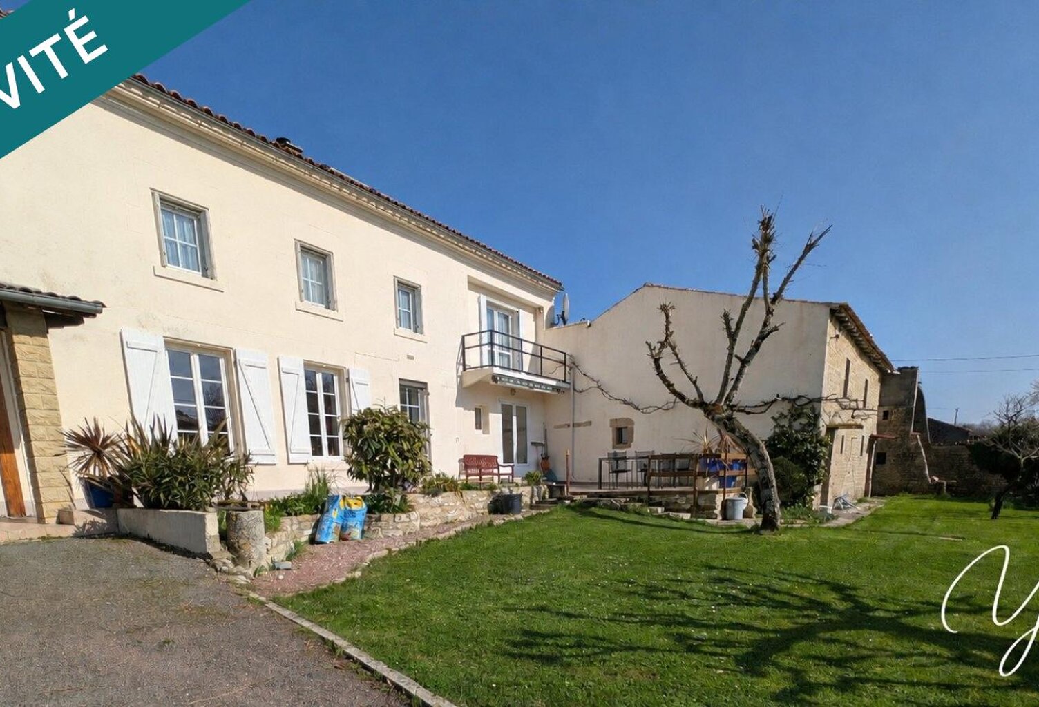 MAISON FAMILIALE DE 3 CHAMBRES AVEC JARDIN ET DEPENDANCES À AULNAY. — photo 1