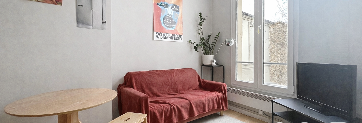 Appartement 2 Pièces 23 m² à vendre à Paris 20 (75020)