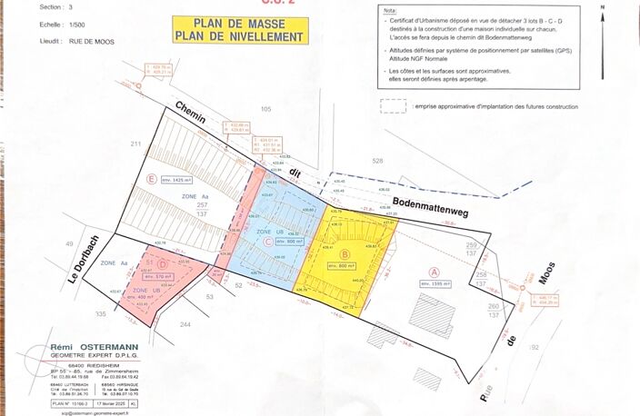 Vente Terrain à bâtir 794 m&sup2; — photo 2
