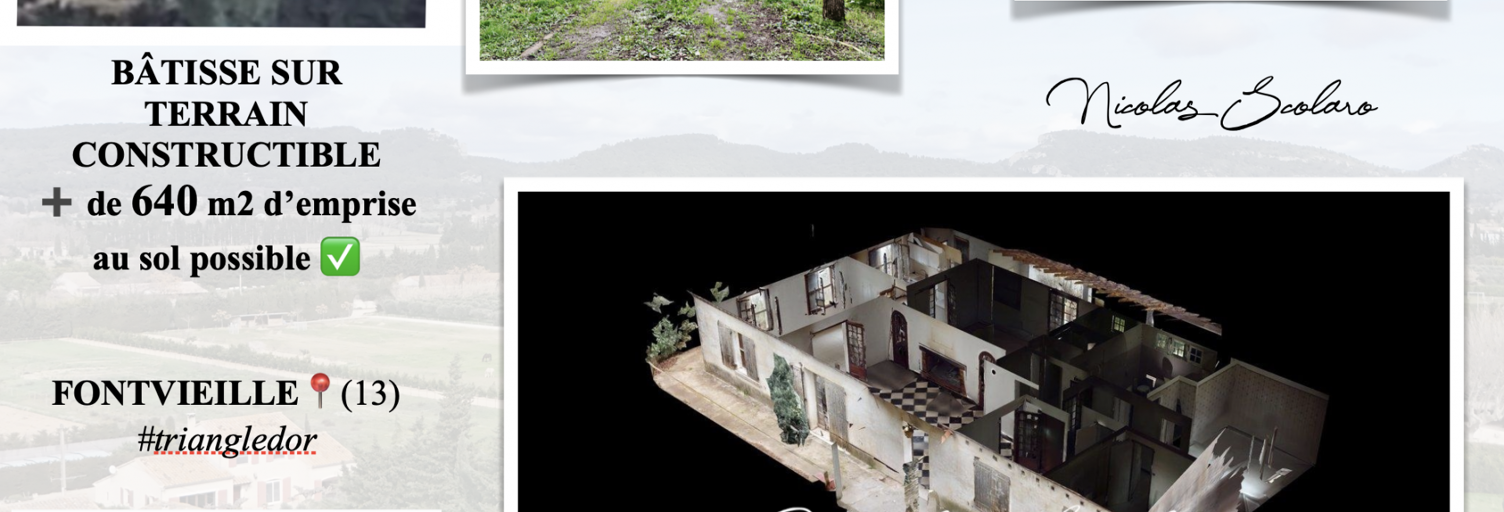 Maison 5 Pièces 170 m² à vendre à Fontvieille (13990)