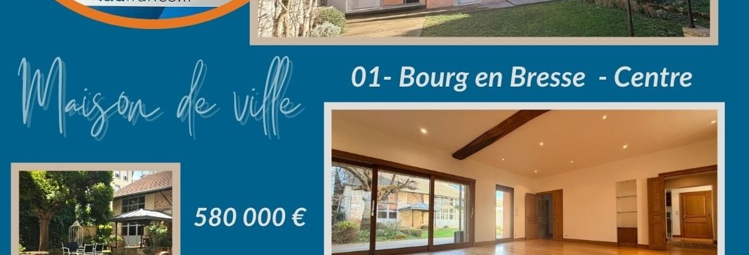 Maison 9 Pièces 268 m² à vendre à Bourg-en-Bresse (01000)