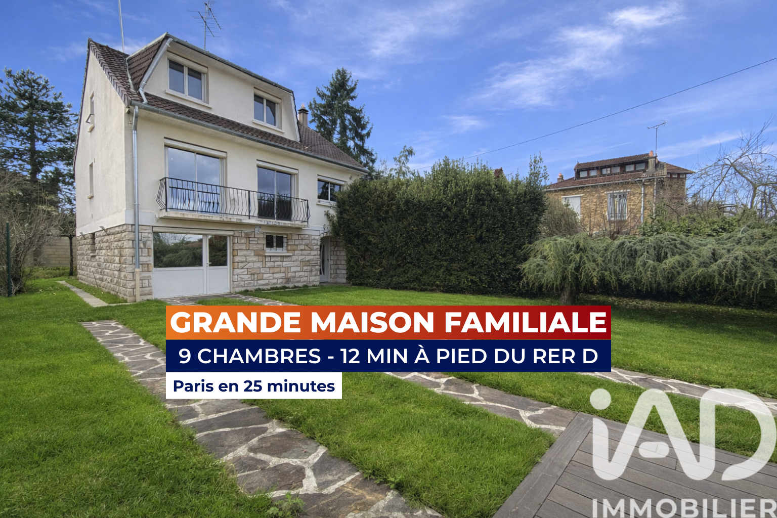 Maison à vendre, 11 pièces, 180 m², Montgeron