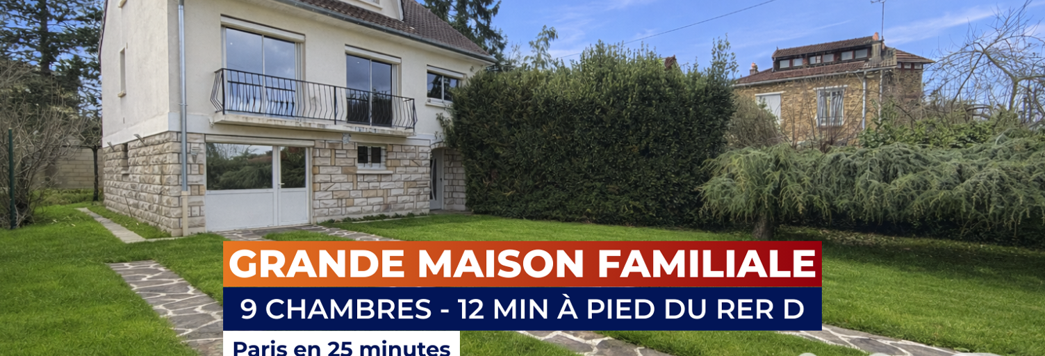 Maison 11 Pièces 180 m² à vendre à Montgeron (91230)