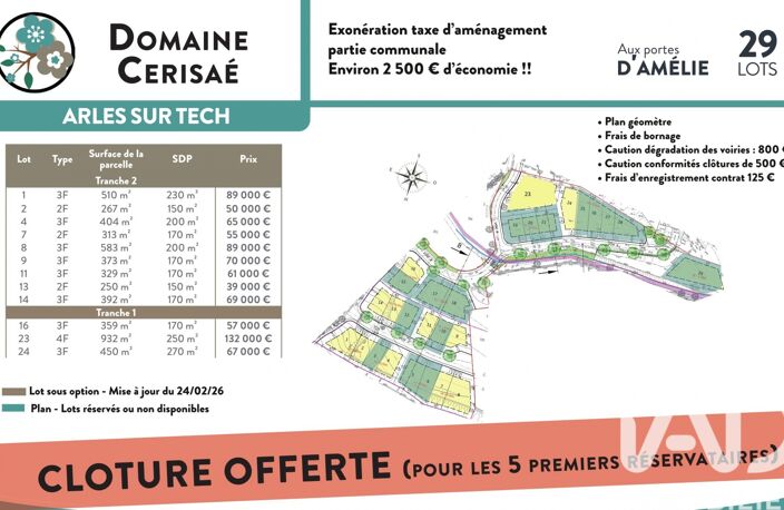 Vente Terrain à bâtir 404 m&sup2; — photo 3