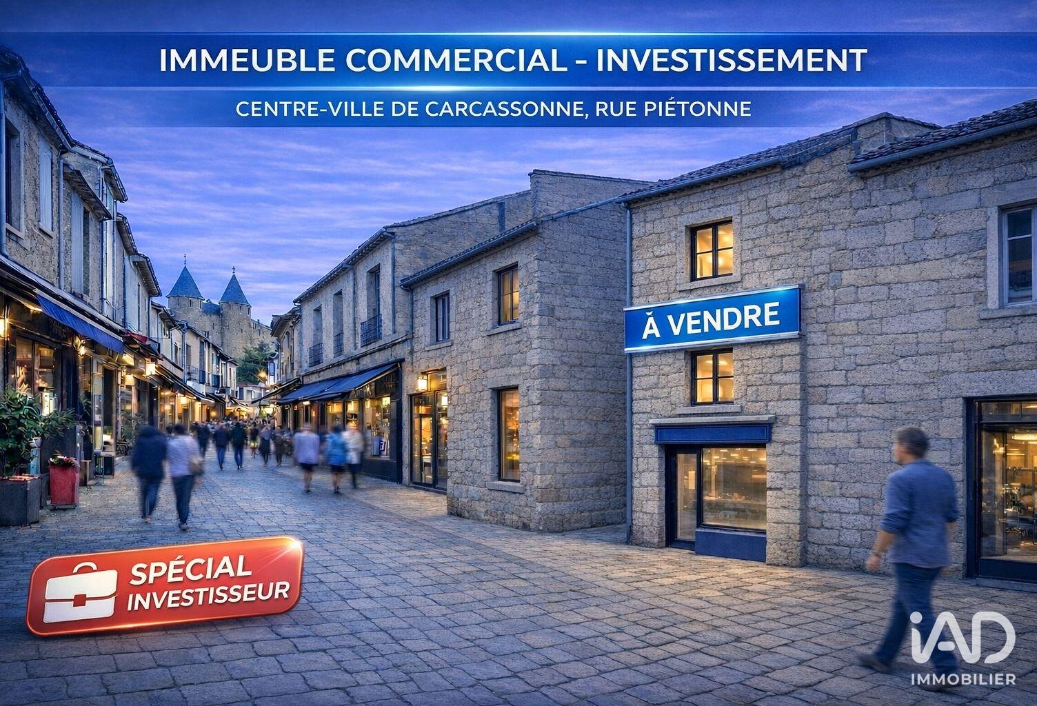 Vente Murs commerciaux 90 m&sup2; — photo 1